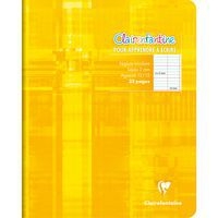 Cahier d'écriturepiqué "Clairenfantine" 17x22cm 32p séyès 3mm 12/12 - Image 2