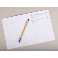 Cahier d'écriturepiqué "Clairenfantine" 17x22cm 32p séyès 3mm 12/12 - Image 4
