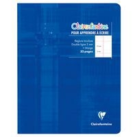 Cahier d'écriturepiqué "Clairenfantine" 17x22cm 32p DL 5 mm - Image 2