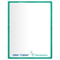 Cahier Magique  couverture ardoise double face effaçable piqué blanc 17x22 48p Q.10/10 + marge - Image 2