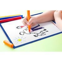 Cahier Magique  couverture ardoise double face effaçable piqué blanc 17x22 48p séyès - Image 10