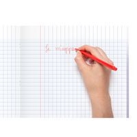 Cahier Magique  couverture ardoise double face effaçable piqué blanc 17x22 48p séyès - Image 4