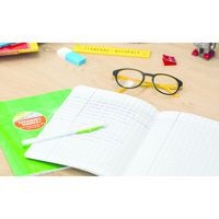 Carnet piqué déficients visuels 11x17cm 96p séyès noir 2,5mm 10/10 - Image 9