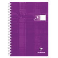 Cahier reliure intégrale déficients visuels 21x29,7cm 100p séyès noir 2,5mm 10/10 - Image 2