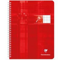 Cahier reliure intégrale déficients visuels 17x22cm 100p séyès noir 2,5mm 10/10 - Image 4