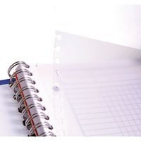 Bind'O Block 16x21cm 180p Q.5x5 cadré perfo6 trous + 3 intercalaires repositionnables - Image 6