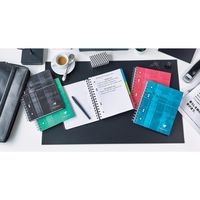 Bind'O Block 16x21cm 180p ligné cadré perfo6 trous + 3 intercalaires repositionnables - Image 3