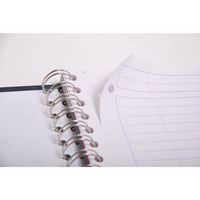 Bind'O Block 16x21cm 180p ligné cadré perfo6 trous + 3 intercalaires repositionnables - Image 7