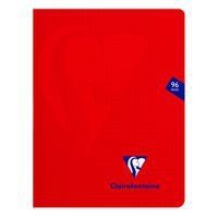 Mimesys cahier piqué polypro 17x22cm 96p Q.5x5 coloris assortis - Image 5