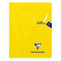 Mimesys cahier d'écriturepiqué polypro 17x22cm 32p séyès 3mm 12/12 coloris assortis - Image 4