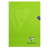 Mimesys cahier piqué polypro 21x29,7cm 48p Q.5x5 coloris assortis - Image 5