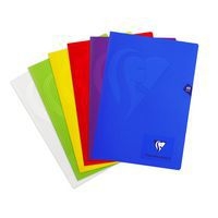 Mimesys cahier piqué polypro 21x29,7cm 48p Q.5x5 coloris assortis - Image 4