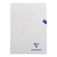 Mimesys cahier piqué polypro 21x29,7cm 80p Q.5x5 + marge coloris assortis - Image 2