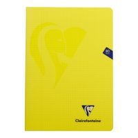 Mimesys cahier piqué polypro 21x29,7cm 80p Q.5x5 + marge coloris assortis - Image 6