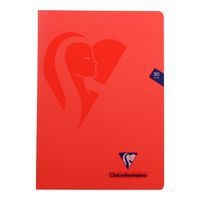 Mimesys cahier piqué polypro 21x29,7cm 80p Q.5x5 + marge coloris assortis - Image 3