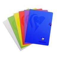 Mimesys cahier piqué polypro 21x29,7cm 80p Q.4x8 + marge coloris assortis - Image 5