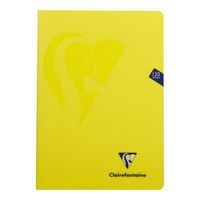 Mimesys cahier piqué polypro 21x29,7cm 120p Q.5x5 + marge coloris assortis - Image 4