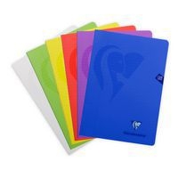 Mimesys cahier piqué polypro 21x29,7cm 120p ligné + marge coloris assortis - Image 7