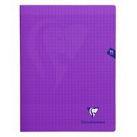 Mimesys cahier piqué polypro 24x32cm 96p séyès coloris assortis - Image 5