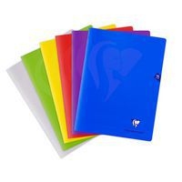Mimesys cahier piqué polypro 24x32cm 96p Q.5x5 coloris assortis - Image 3