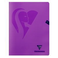 Mimesys cahier piqué polypro 24x32cm 96p Q.5x5 + marge coloris assortis - Image 7