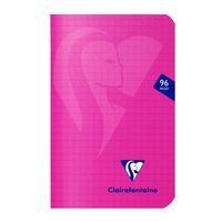 Mimesys carnet piqué polypro 9x14cm 96p Q.5x5 coloris assortis - Image 6