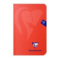 Mimesys carnet piqué polypro 9x14cm 96p Q.5x5 coloris assortis - Image 7