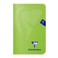 Mimesys carnet piqué polypro 9x14cm 96p Q.5x5 coloris assortis - Image 5