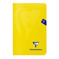 Mimesys carnet piqué polypro 11x17cm 96p Q.5x5 coloris assortis - Image 5