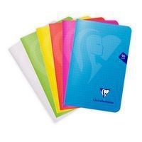 Mimesys carnet piqué polypro 11x17cm 96p Q.5x5 coloris assortis - Image 3