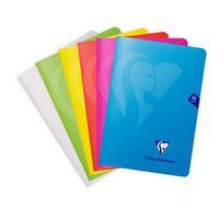 Mimesys carnet piqué polypro 14,8x21cm 96p Q.5x5 coloris assortis - Image 7