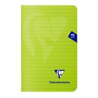 Mimesys carnet piqué polypro 11x17cm 48p ligné coloris assortis - Image 6