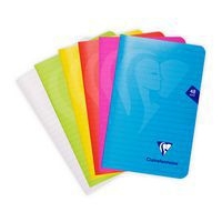 Mimesys carnet piqué polypro 11x17cm 48p ligné coloris assortis - Image 7