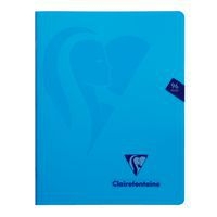 Mimesys album cahier piqué polypro 17x22cm 96p uni coloris assortis - Image 4