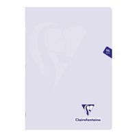 Mimesys PASTEL cahier piqué polypro 21x29,7cm 96p Q.5x5 coloris assortis - Image 3