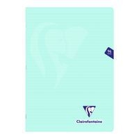 Mimesys PASTEL cahier piqué polypro 21x29,7cm 96p ligné coloris assortis - Image 3