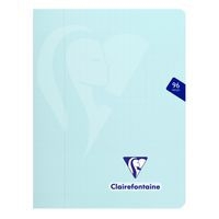 Mimesys PASTEL cahier piqué polypro 17x22cm 96p séyès coloris assortis - Image 7