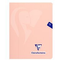 Mimesys PASTEL cahier piqué polypro 17x22cm 96p séyès coloris assortis - Image 5