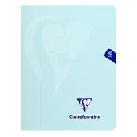 Mimesys PASTEL cahier piqué polypro 17x22cm 48p séyès coloris assortis - Image 7