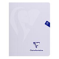 Mimesys PASTEL cahier piqué polypro 17x22cm 48p séyès coloris assortis - Image 3