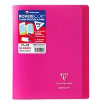 Koverbook piqué polypro transparent 10 couleurs ass 17x22cm 96p séyès livré en boîte prêt-à-vendre - Image 5