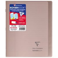 Koverbook piqué polypro transparent 8 couleurs ass 17x22cm 96p ligné + marge - Image 4