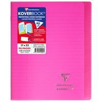 Koverbook piqué polypro transparent 8 couleurs ass 17x22cm 96p ligné + marge - Image 9