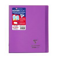 Koverbook piqué polypro transparent 10 couleurs ass 17x22cm 96p Q.5x5 livré en boîte prêt-à-vendre - Image 5