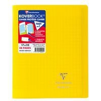 Koverbook piqué polypro transparent 10 couleurs ass 17x22cm 48p séyès livré en boîte prêt-à-vendre - Image 6