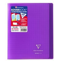 Koverbook piqué polypro transparent 10 couleurs ass 17x22cm 48p séyès livré en boîte prêt-à-vendre - Image 8