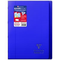 Koverbook piqué polypro transparent 8 couleurs ass 21x29,7cm 96p ligné + marge - Image 5