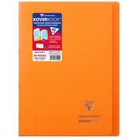 Koverbook piqué polypro transparent 8 couleurs ass 21x29,7cm 96p ligné + marge - Image 8