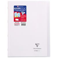 Koverbook piqué polypro transparent 10 couleurs ass.21x29,7cm 96p Q.5x5+marge livré en boîte prêt-à-vendre - Image 10