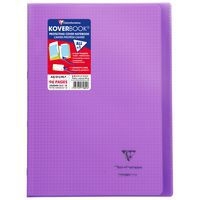 Koverbook piqué polypro transparent 10 couleurs ass.21x29,7cm 96p Q.5x5+marge livré en boîte prêt-à-vendre - Image 9